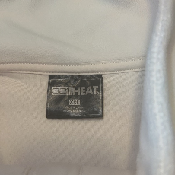 NEW 32° Degrees Ladies' Snap Fleece Pullover, White, 3X - Soft & Warm! - Picture 7 of 9